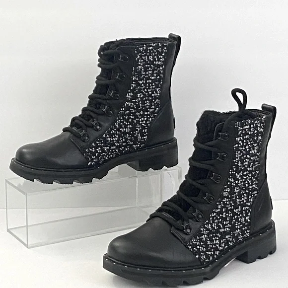 New Sorel Lennox Genuine Shearling Waterproof Lace-Up Boot - Picture 11 of 12